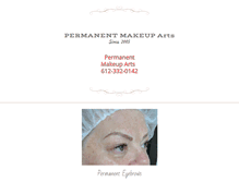 Tablet Screenshot of eyeliner.permanentmakeuparts.com