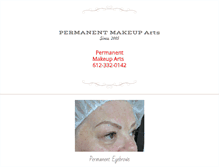 Tablet Screenshot of pay.permanentmakeuparts.com